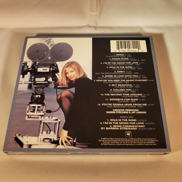 Barbra Streisand The Movie Album CD with DVD - Picture 2 of 8
